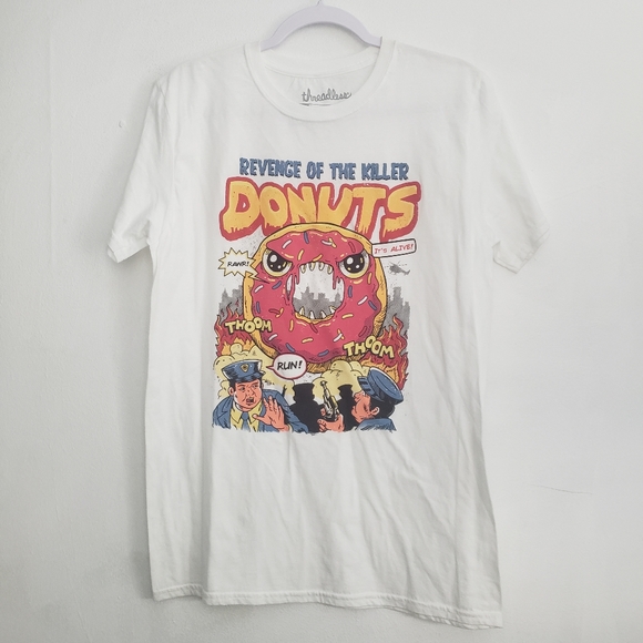 Threadless Revenge Of The Killer Donuts T-Shirt